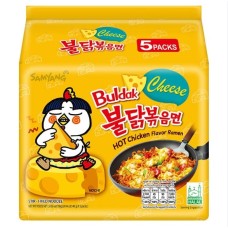 Buldak instant rezanci okus pekoči pišanec s sirom 140g x 5 - SAMYANG