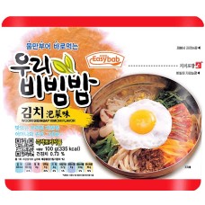 Instant Woori Bibimbap okus Kimchi 100g - EASYBAB