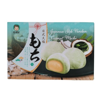 Mochi z kokosom in pandanom 210g - SZU SHEN PO