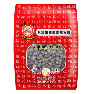 Črne tapiokine krogljice 1kg - WuFuYuan