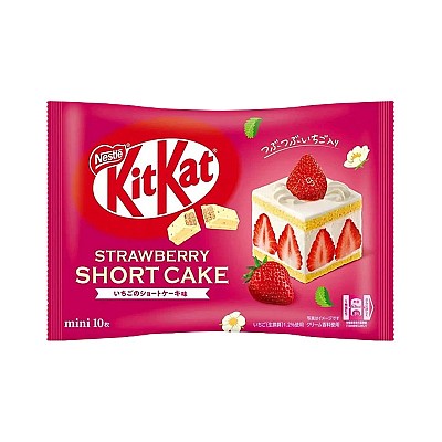Kit Kat mini z okus jagodne torte 104,4g - NESTLE