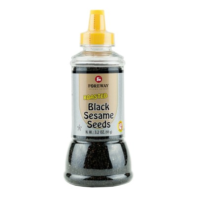 Črna sezamova semena pražena 91g - FOREWAY