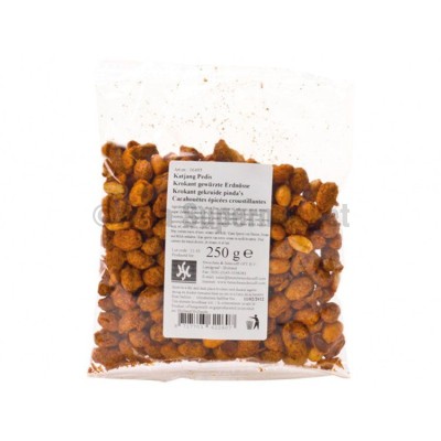 Hrustljavi začinjeni arašidi 250g - KATJANG PEDIS