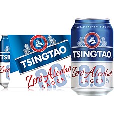 2+1 GRATIS AKCIJA: Tsingtao Zero (brezalkoholno pivo) 330ml - TSINGTAO BREWERY LTD.
