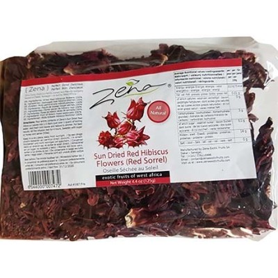 Cvetovi hibiskusa na soncu posušeni 125g - ZENA