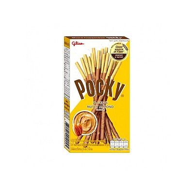 Pocky palčke z mandlji in čokolado 39g - GLICO