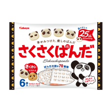 Sakusaku Panda piškoti 102g - KABAYA