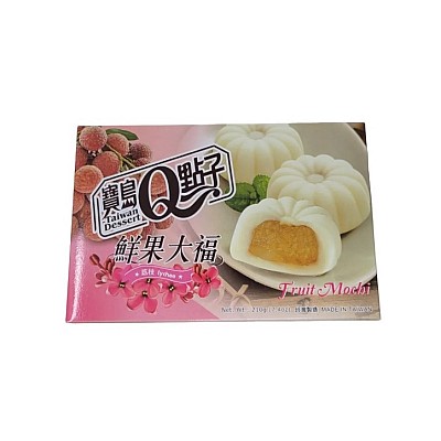 Mochi z polnilom ličija 210g - TAIWAN DESSERT