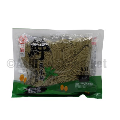 Sveži rezanci okus špinače 400g - YUANFU