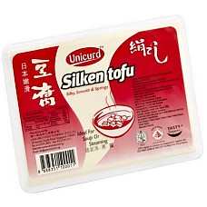 Svileni tofu za juho ali obaro 300g - UNICURD Svileni tofu za juho ali obaro 300g - UNICURD