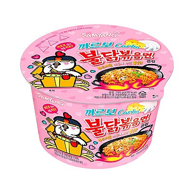 Instant ramen Carbonara v lončku 105g - SAMYANG