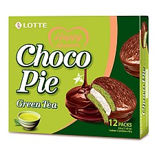 Čokoladne pite z polnilom zelenega čaja 336g - LOTTE