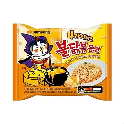 Buldak instant rezanci s štirimi siri 110g - SAMYANG