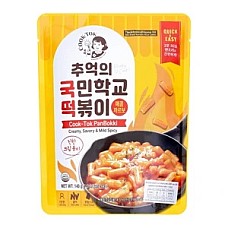Tteokbokki za pripravo v ponvi Carbonara okus (blago pekoče) 140g - COOK TOK