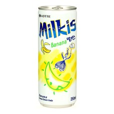 Milkis gazirana pijača z okusom banane 250ml - LOTTE