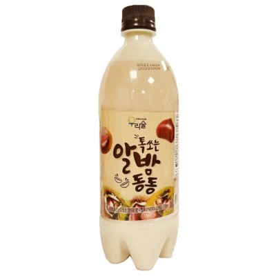 Korejsko riževo vino okus kostanj 750ml - WOORISOOL