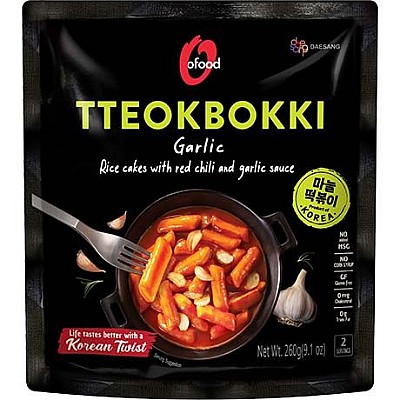 Riževi kolački z omako iz čilija in česna 260g - O'FOOD