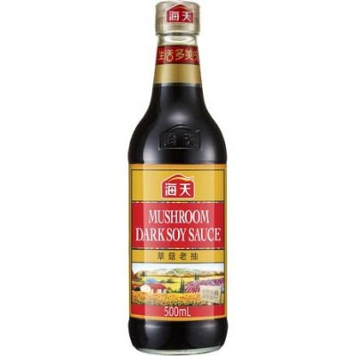 Sojina omaka temna z okusom gob 500ml - HADAY