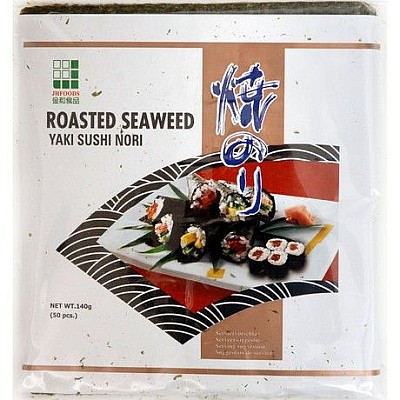 Pražene Nori alge za suši (50 listov) 140g - JH FOODS