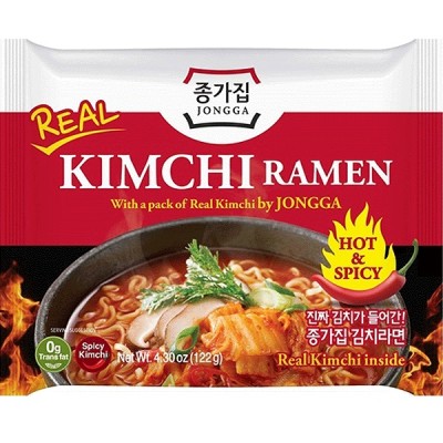 Instant ramen rezanci Kimchi 122g - JONGGA