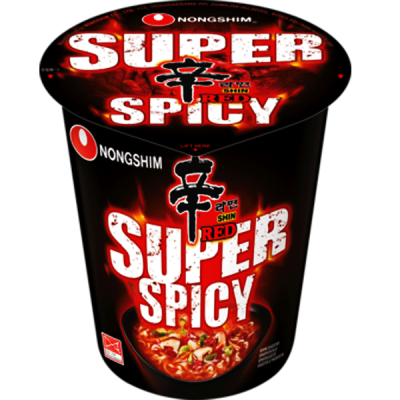 Instant juha z rezanci Shin v lončku Rdeči 68g - NONGSHIM