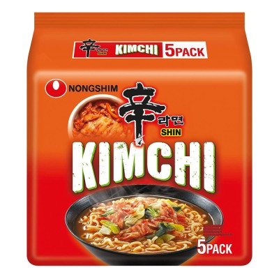 Instant juha z kimchi ramyun rezanci 120g x5 - NONGSHIM