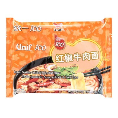 Instant juha z rezanci okus pekoča govedina 108g - TONGYI