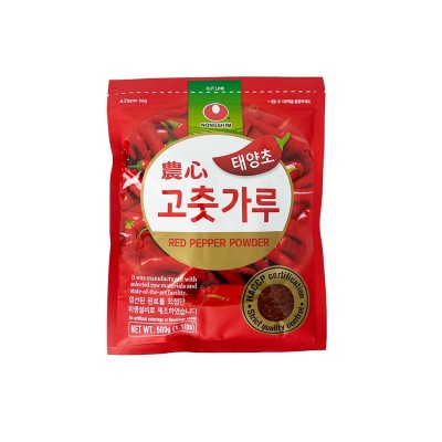 Rdeči čili v prahu za Kimchi (grobo mleti) 500g - NONGSHIM
