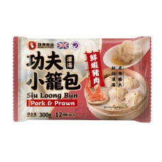 Xiu Loong Bun svinjina in kozice 300g - KUNG FU FOOD Xiu Loong Bun svinjina in kozice 300g - KUNG FU FOOD