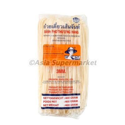Riževi rezanci 3mm 400g - FARMER