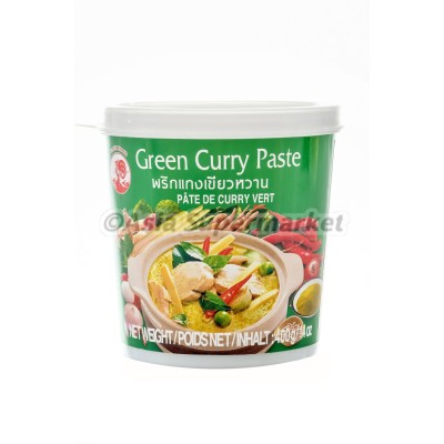 Zelena curry pasta 400g - COCK BRAND