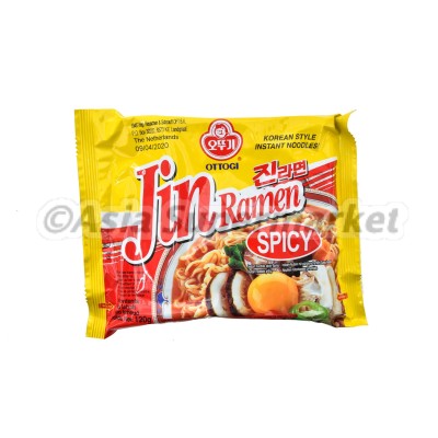 Instant pekoča juha z rezanci JIN 120g - OTTOGI