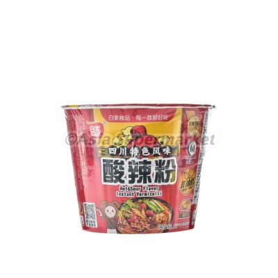 Instant kislo pekoči vermicelli v lončku 105g - BAIJIA