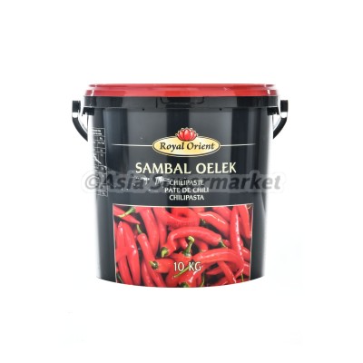 Čilijeva pasta Sambal Oelek 10kg - ROYAL ORIENT