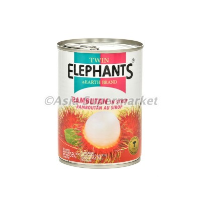 Kompot iz rambutana 565g - TWIN ELEPHANTS