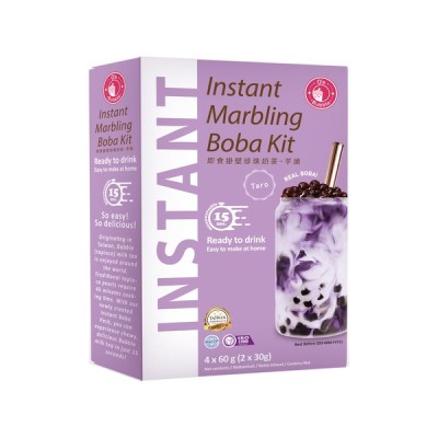 Instant boba čaj okus taro 240g - O's BUBBLE    
