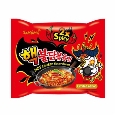 Buldak instant rezanci piščanec 2x pekoče 140g - SAMYANG