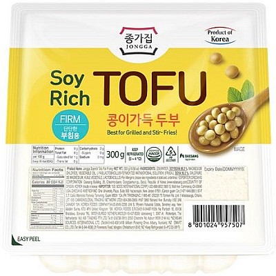 Tofu za pečenje in cvrtje (trdi) 300g - JONGGA