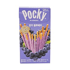 Pocky palčke z čokoladnim prelivom borovnic 41g - GLICO