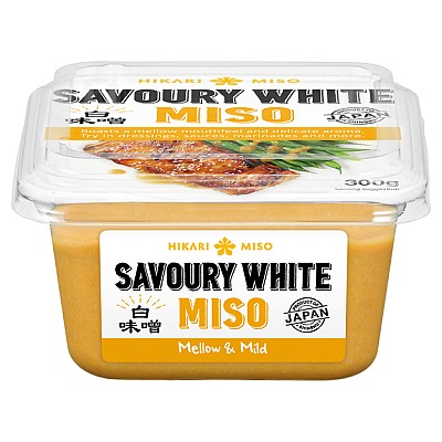 Bela miso pasta slana 300g - HIKARI MISO Bela miso pasta slana 300g - HIKARI MISO
