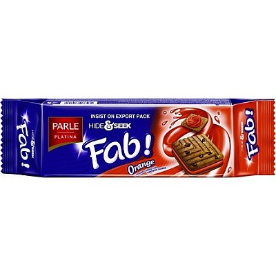 Piškoti čokoladni z polnilom pomaranče 112g - PARLE