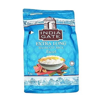 Riž basmati zrnati zelo dolg 1kg - INDIA GATE Riž basmati zrnati zelo dolg 1kg - INDIA GATE