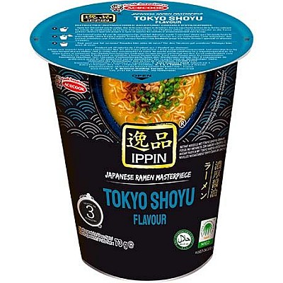 Instant ramen s sojo Tokyo Ippin v lončku 73g - ACECOOK Instant ramen s sojo Tokyo Ippin v lončku 73g - ACECOOK
