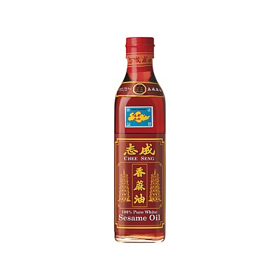 Sezamovo olje belo 375ml - CHEE SENG Sezamovo olje belo 375ml - CHEE SENG