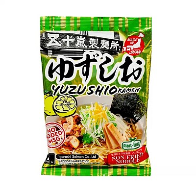 Instant ramen Shio z yuzu 98g - IRAGASHI SEIMEN