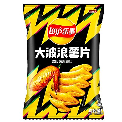 Krompirjev čips z okusom BBQ piščanca 40g - LAYS Krompirjev čips z okusom BBQ piščanca 40g - LAYS