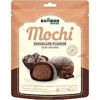 Mochi z polnilom čokolade 180g - BAMBOO HOUSE Mochi z polnilom čokolade 180g - BAMBOO HOUSE