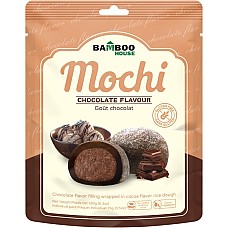 Mochi z polnilom čokolade 180g - BAMBOO HOUSE Mochi z polnilom čokolade 180g - BAMBOO HOUSE