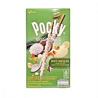 Pocky palčke z belo čokolado in zdrobljenimi oreščki 25g - GLICO