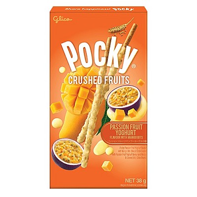 Pocky palčke z prelivom manga in pasijonke 38g - GLICO